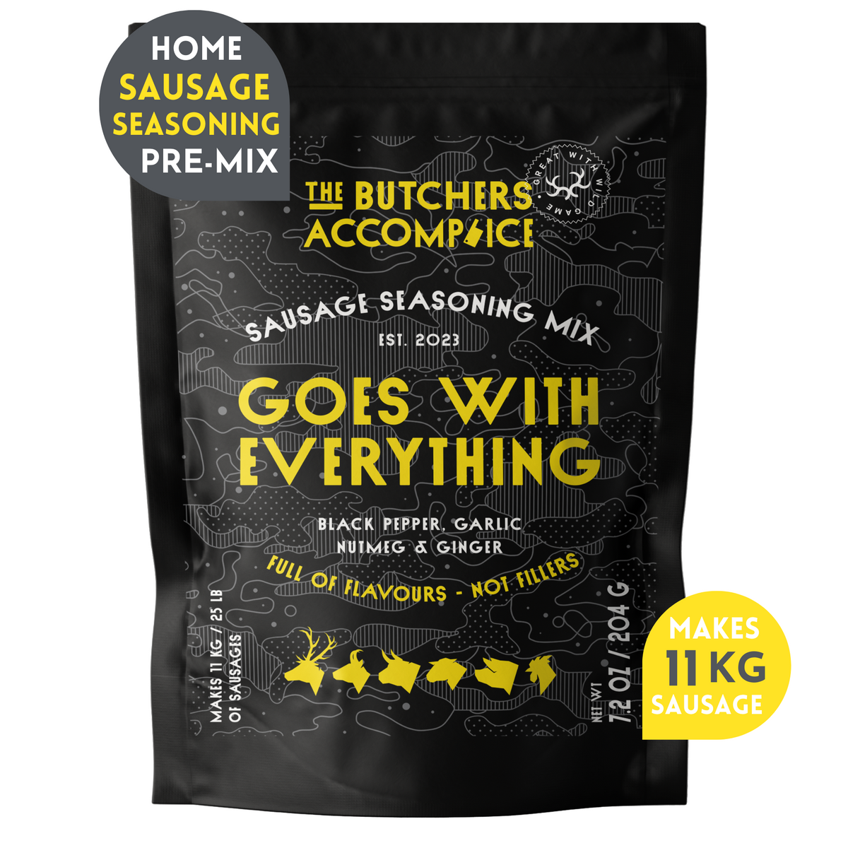 Sausage Seasoning Pack: Goes With Everything&#39; Sausage 204g